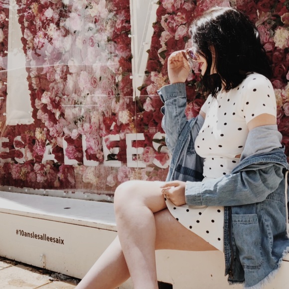 Parisian Polka Dot Dress - Picture 3 of 3